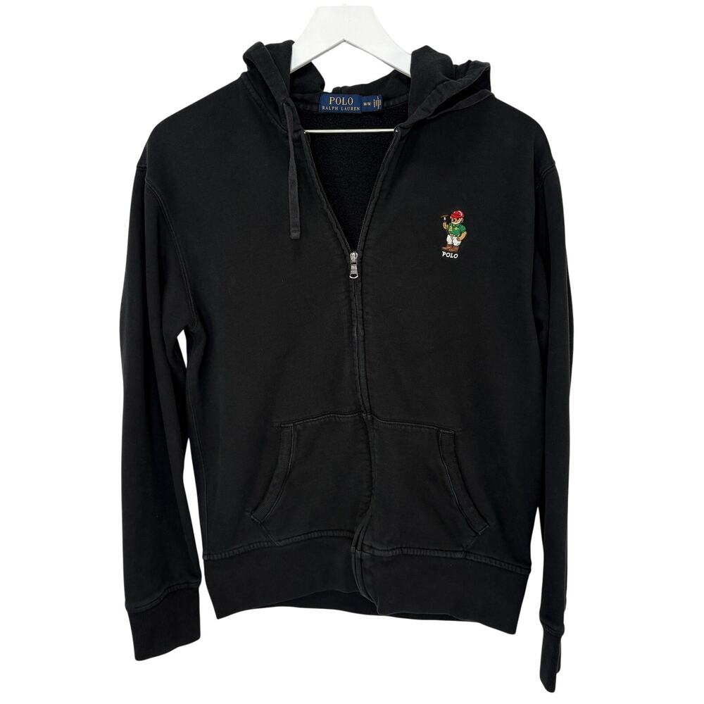 Polo Ralph Lauren Polo Bear Zip Up Hoodie - Women's Size M